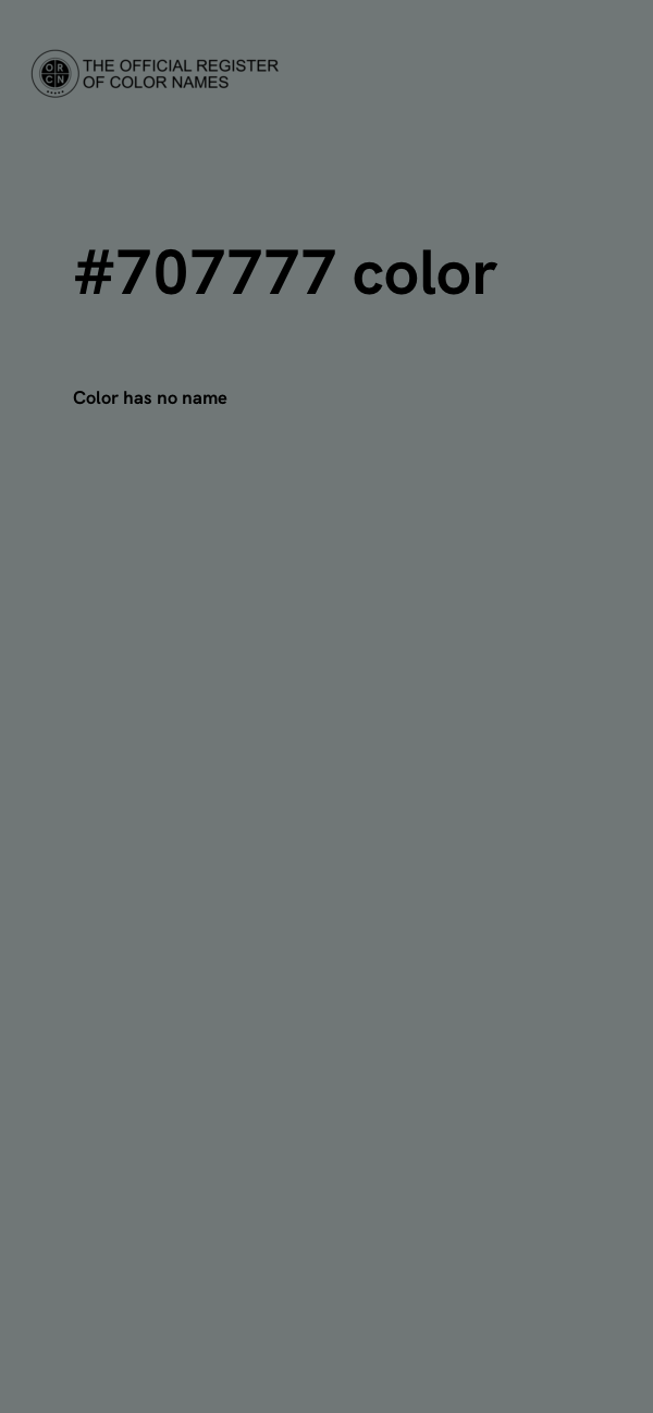 #707777 color image
