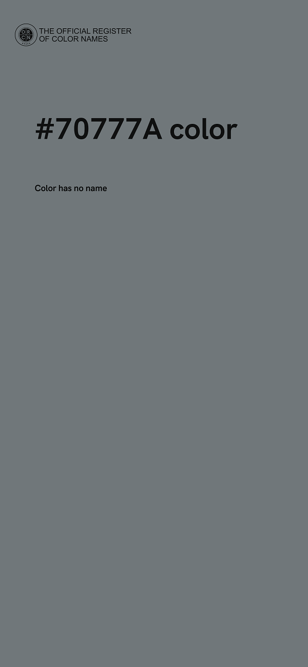 #70777A color image