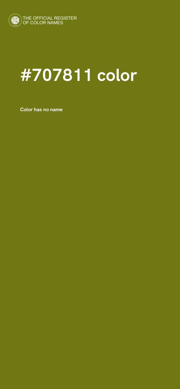 #707811 color image