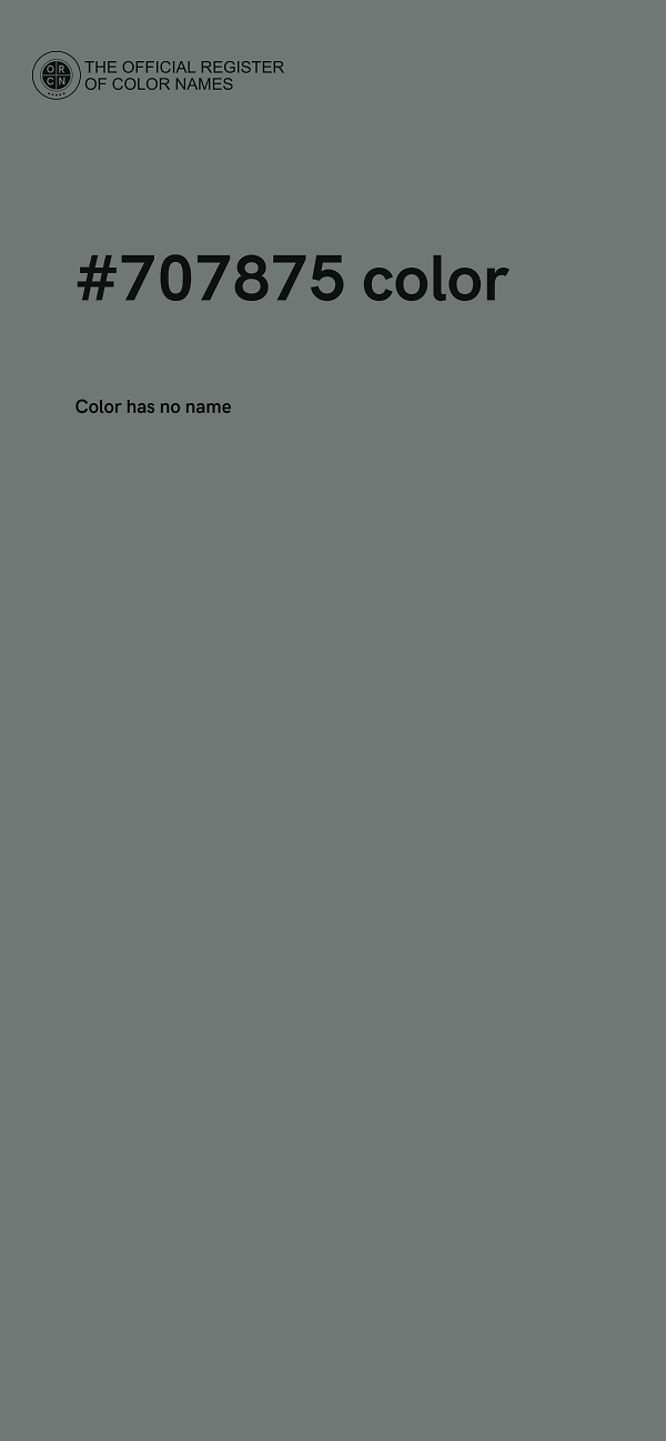 #707875 color image