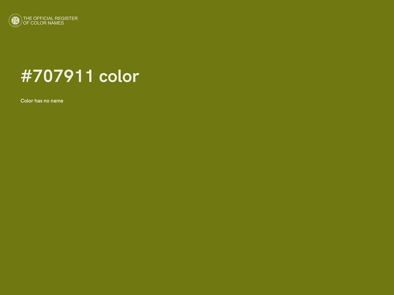 #707911 color image