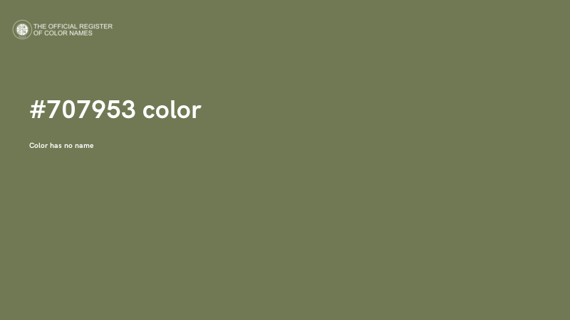 #707953 color image