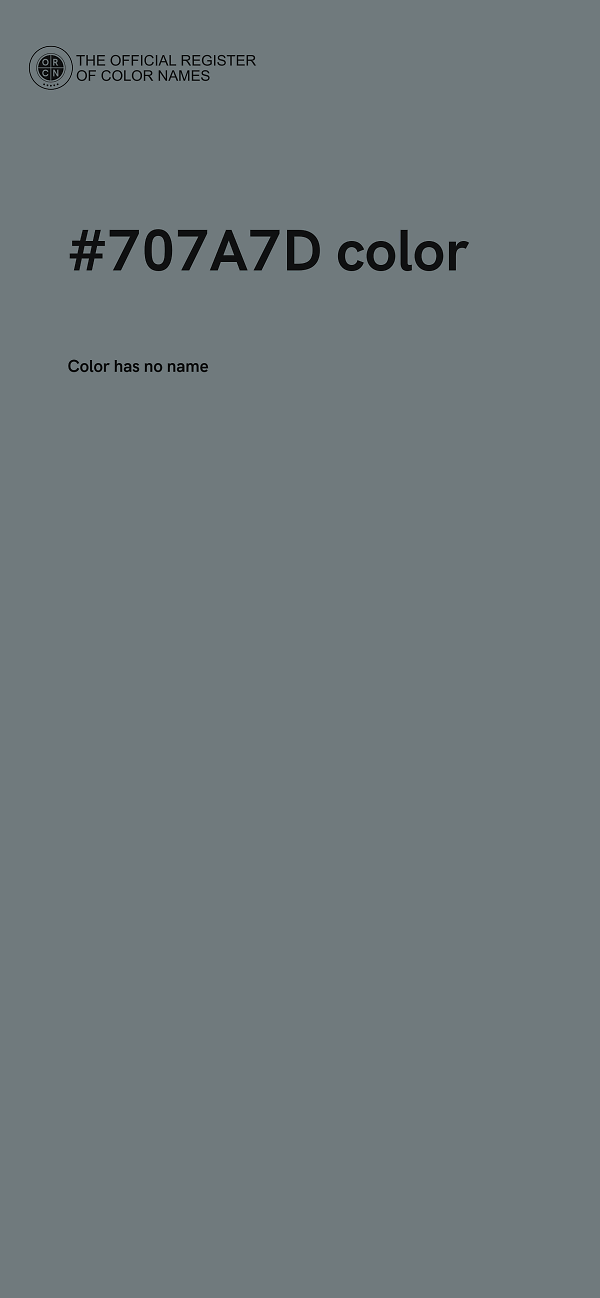 #707A7D color image