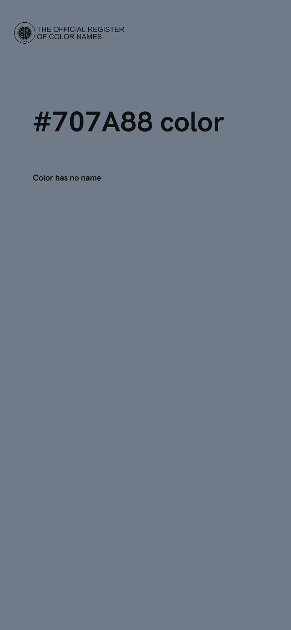 #707A88 color image