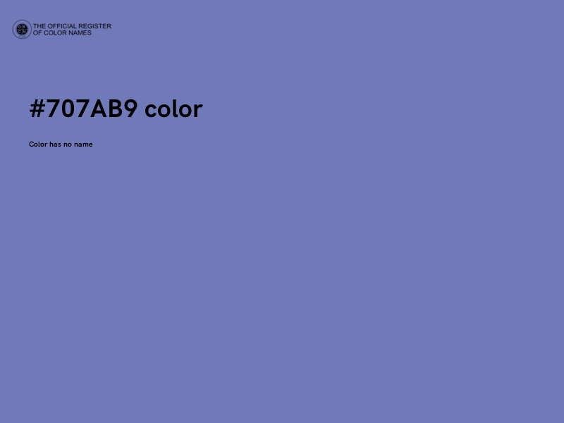 #707AB9 color image