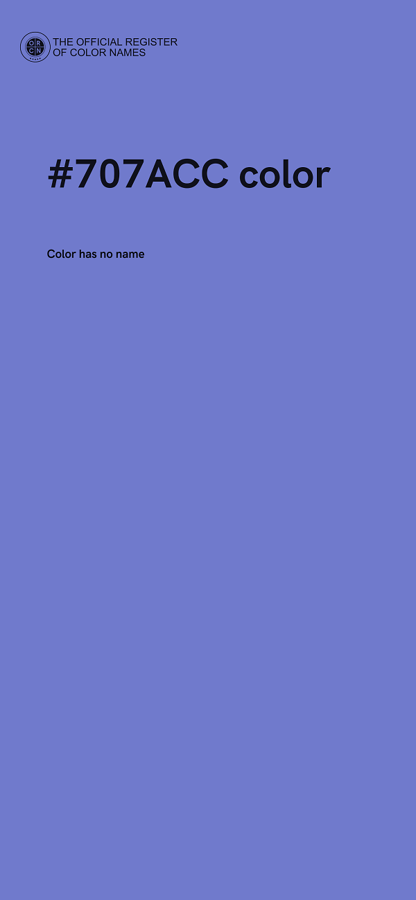 #707ACC color image