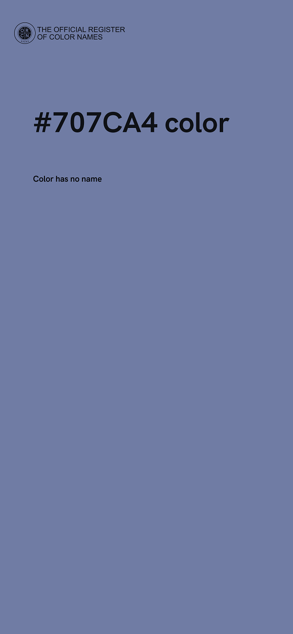 #707CA4 color image
