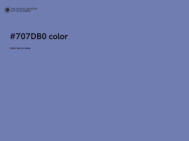 #707DB0 color image