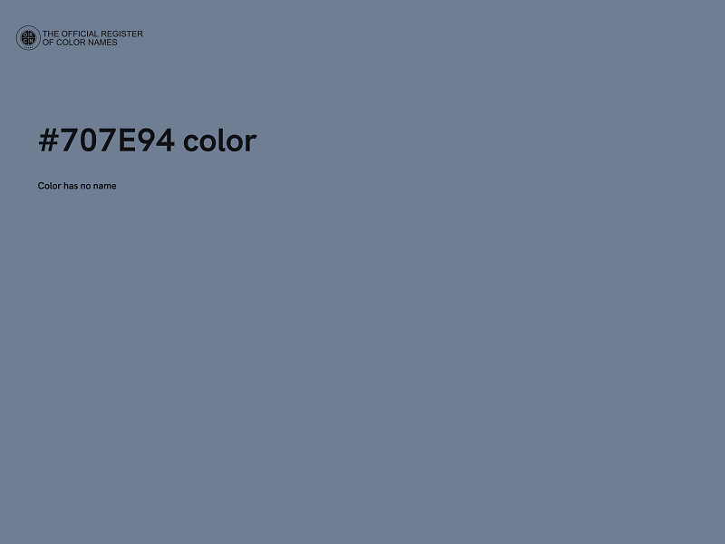 #707E94 color image