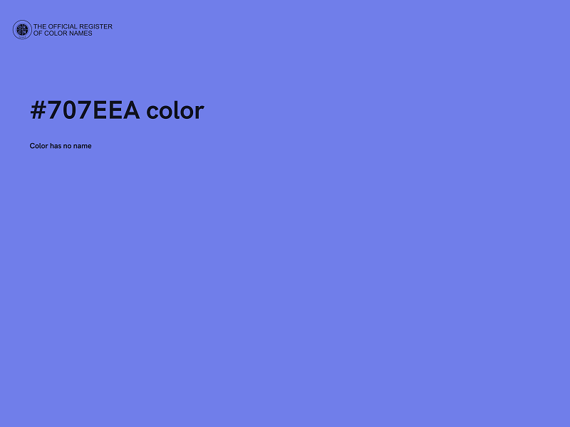 #707EEA color image