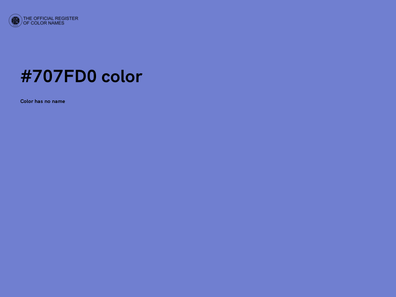 #707FD0 color image