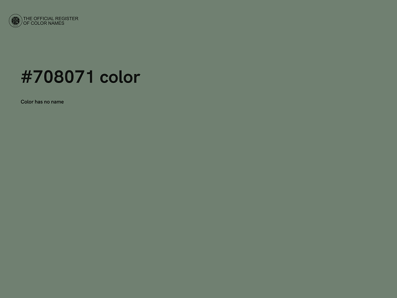 #708071 color image