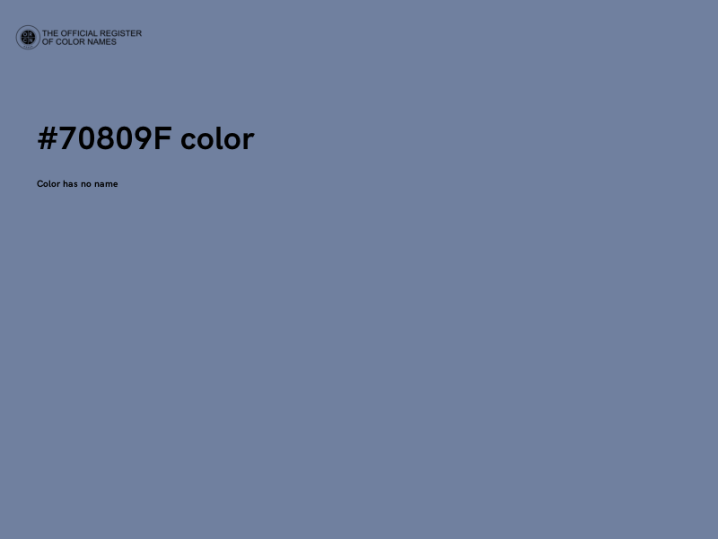 #70809F color image