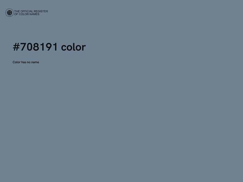#708191 color image