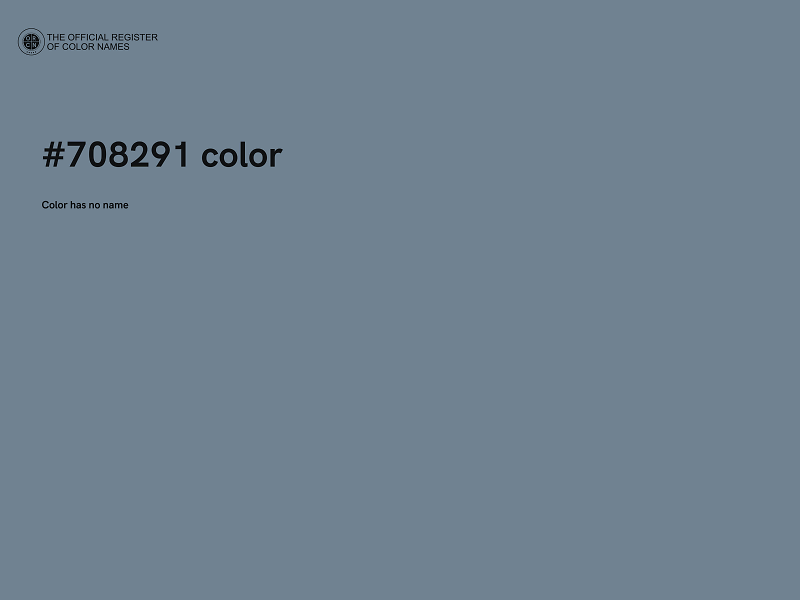 #708291 color image