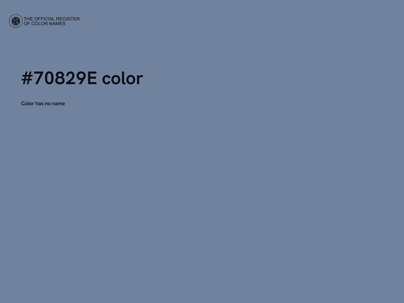 #70829E color image