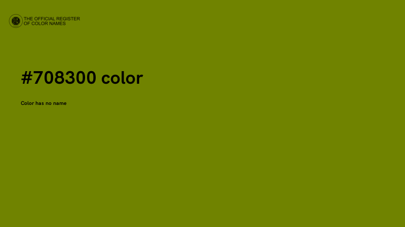 #708300 color image