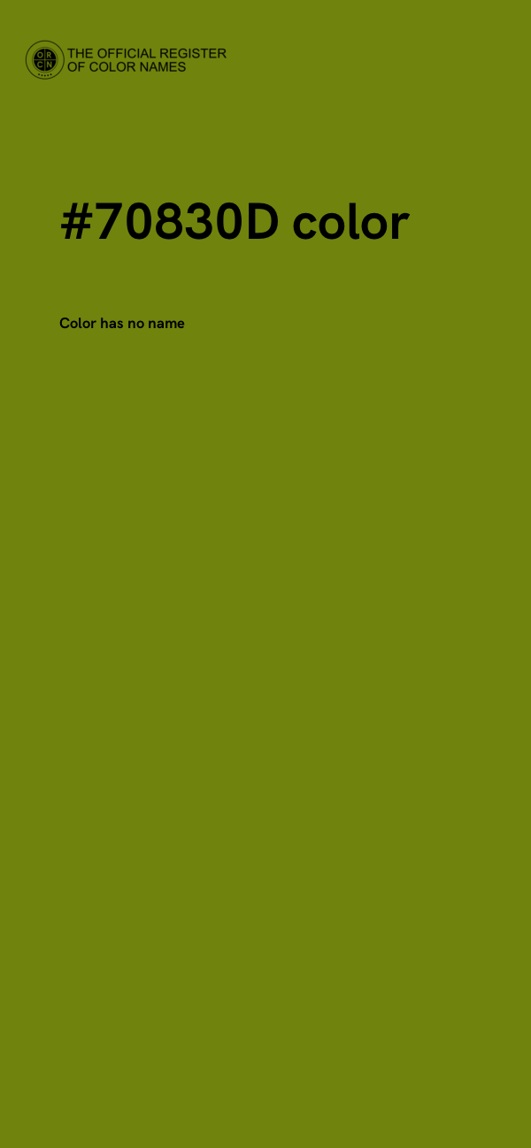 #70830D color image