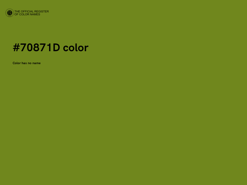 #70871D color image