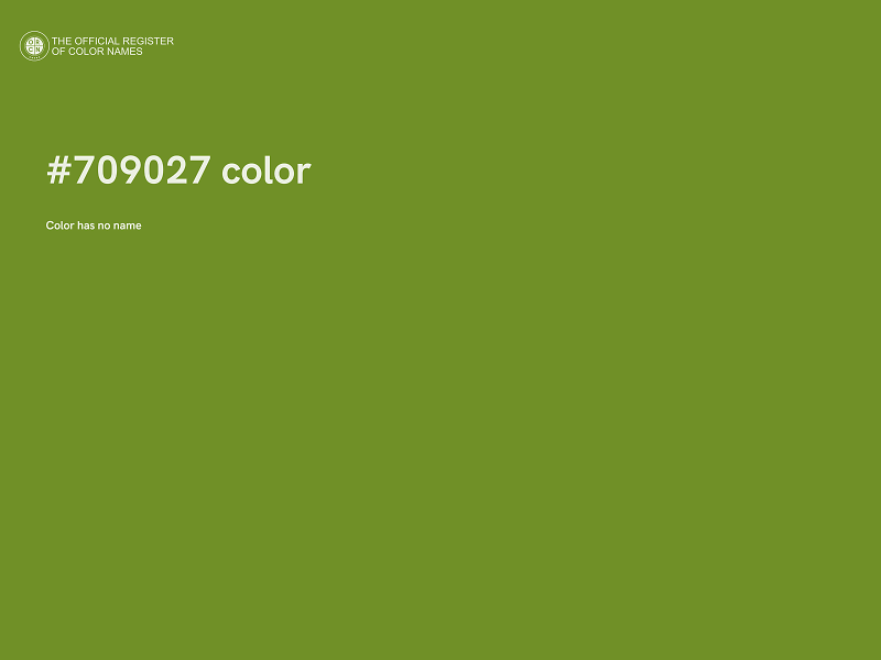 #709027 color image