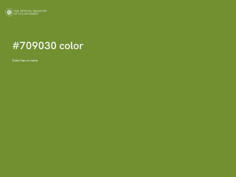 #709030 color image