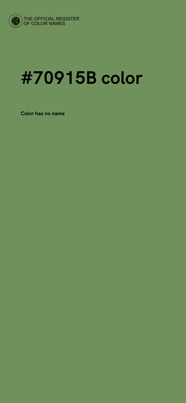 #70915B color image