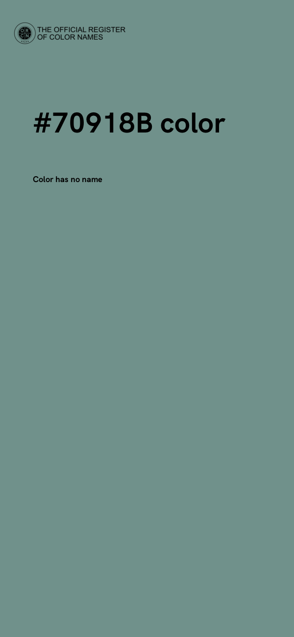 #70918B color image