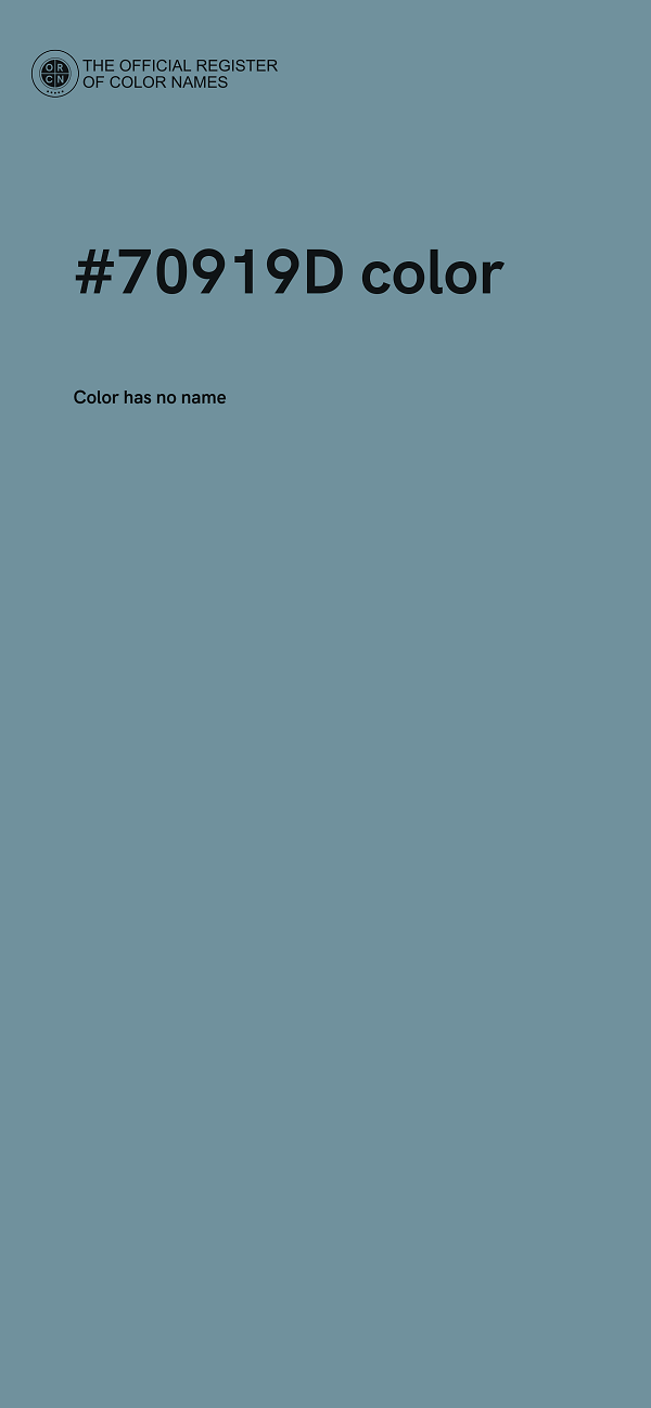 #70919D color image