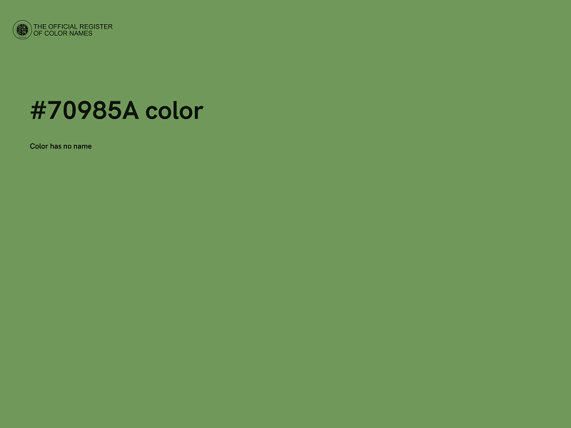 #70985A color image