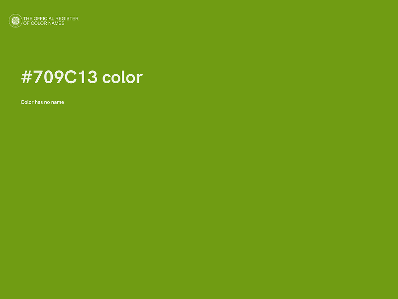 #709C13 color image