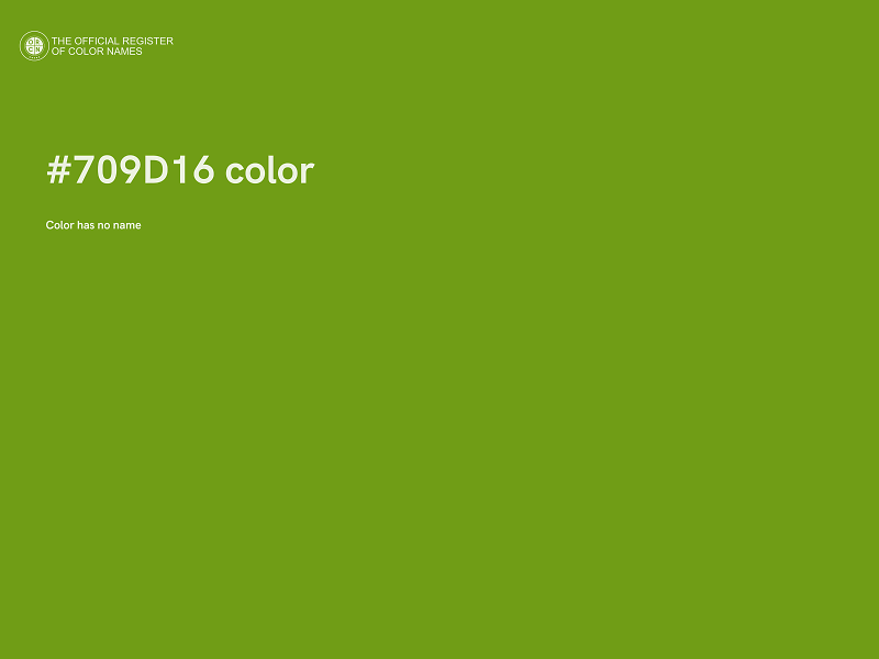 #709D16 color image