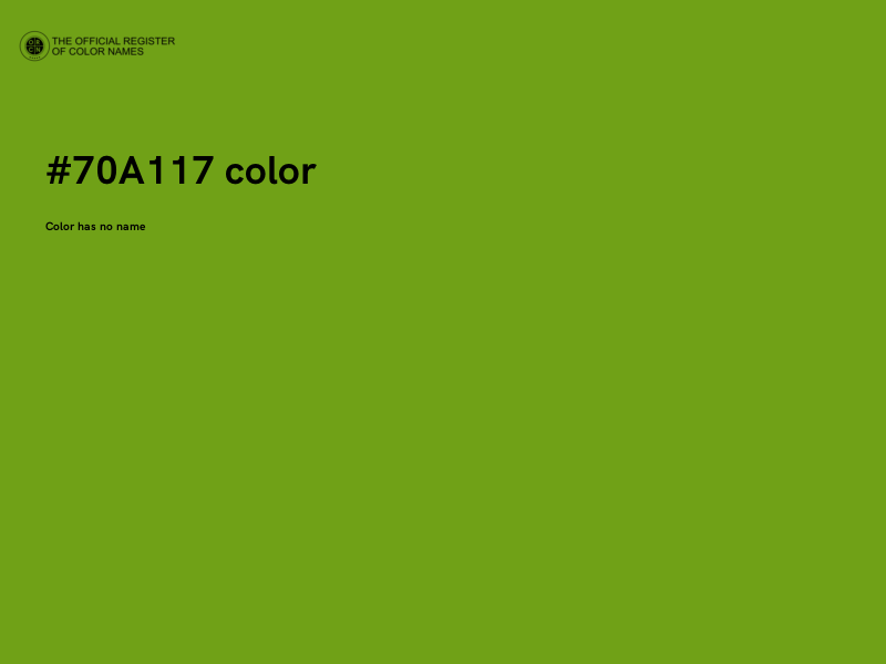 #70A117 color image