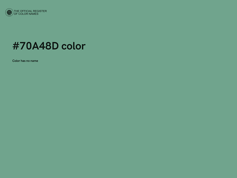 #70A48D color image