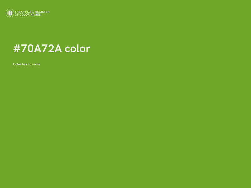 #70A72A color image