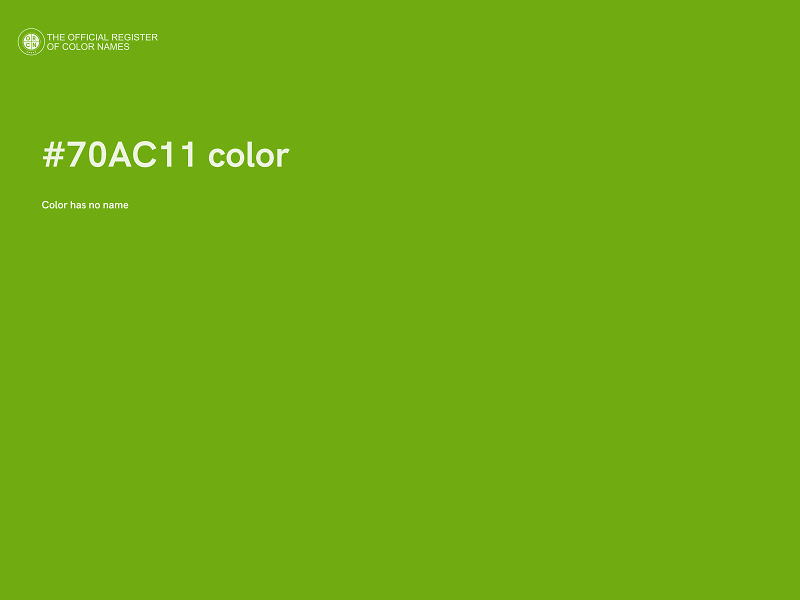 #70AC11 color image