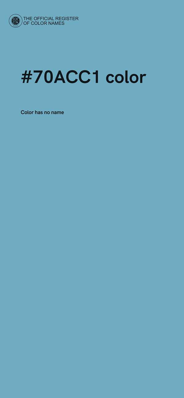 #70ACC1 color image