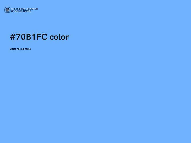 #70B1FC color image