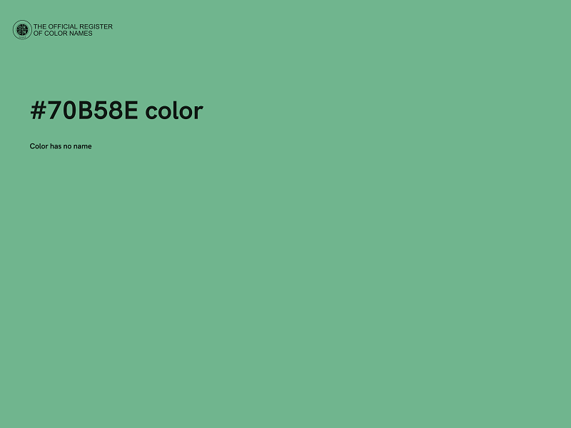 #70B58E color image