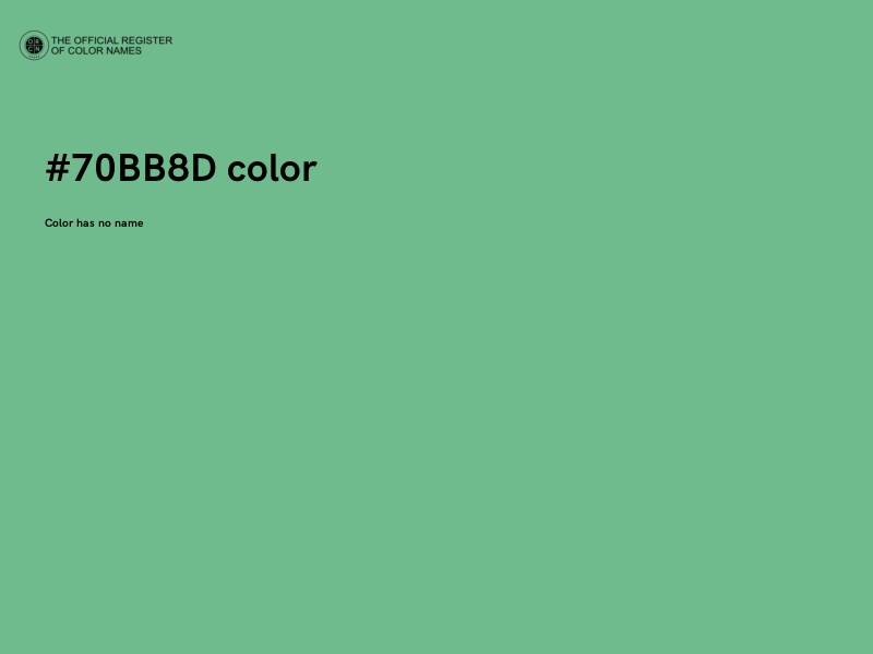 #70BB8D color image