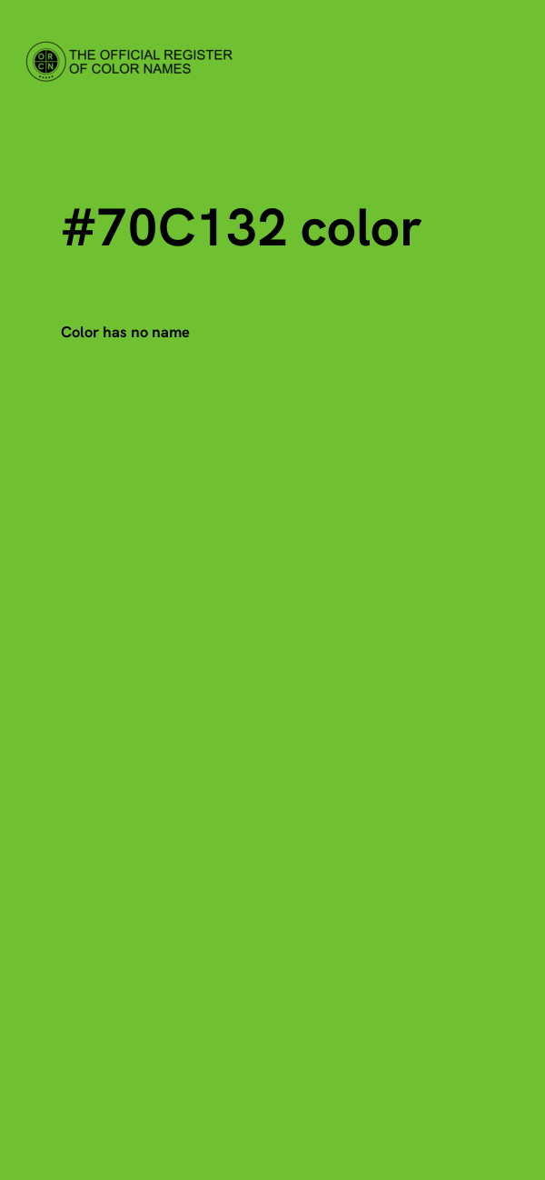 #70C132 color image