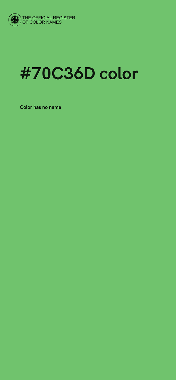 #70C36D color image