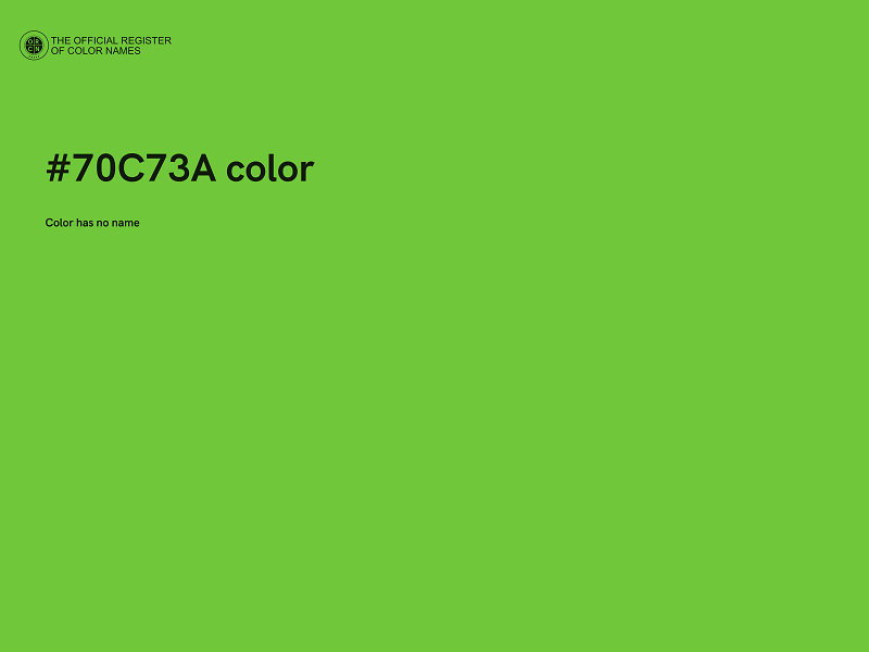 #70C73A color image