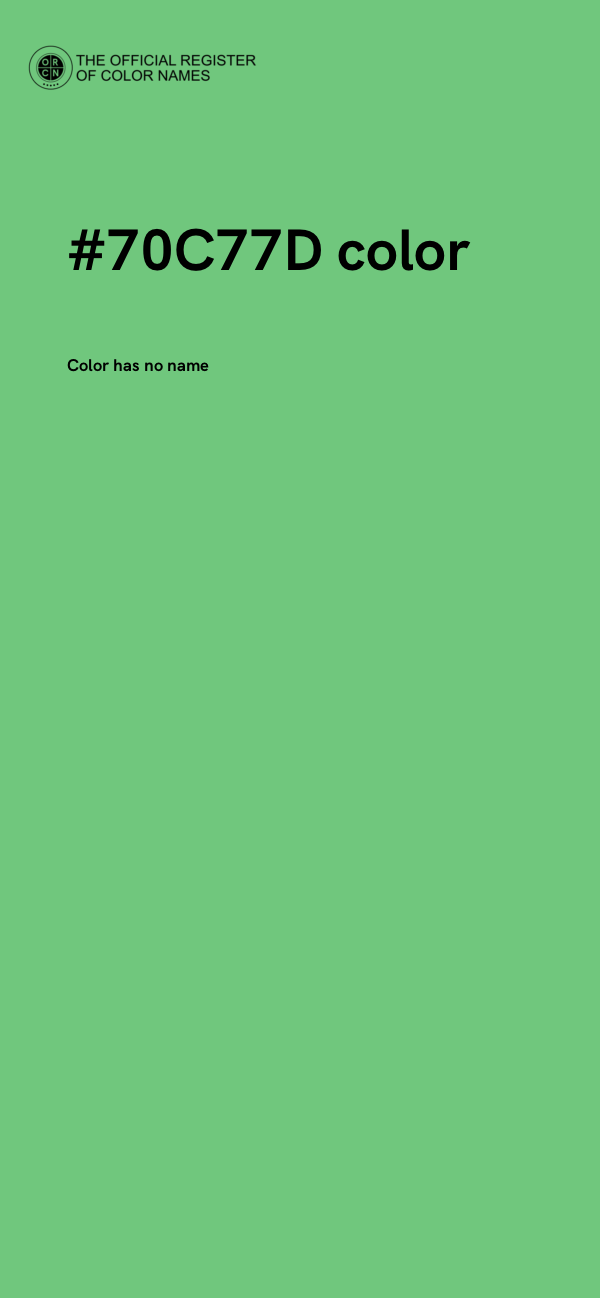 #70C77D color image