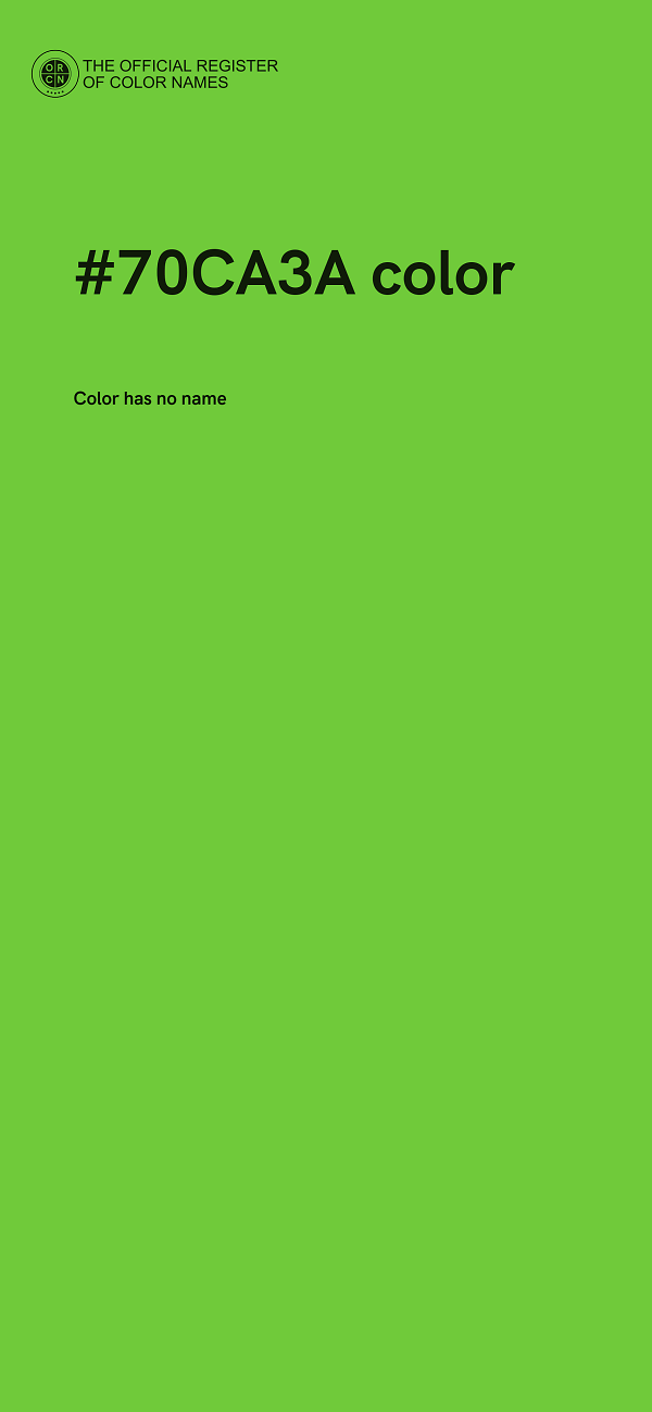 #70CA3A color image