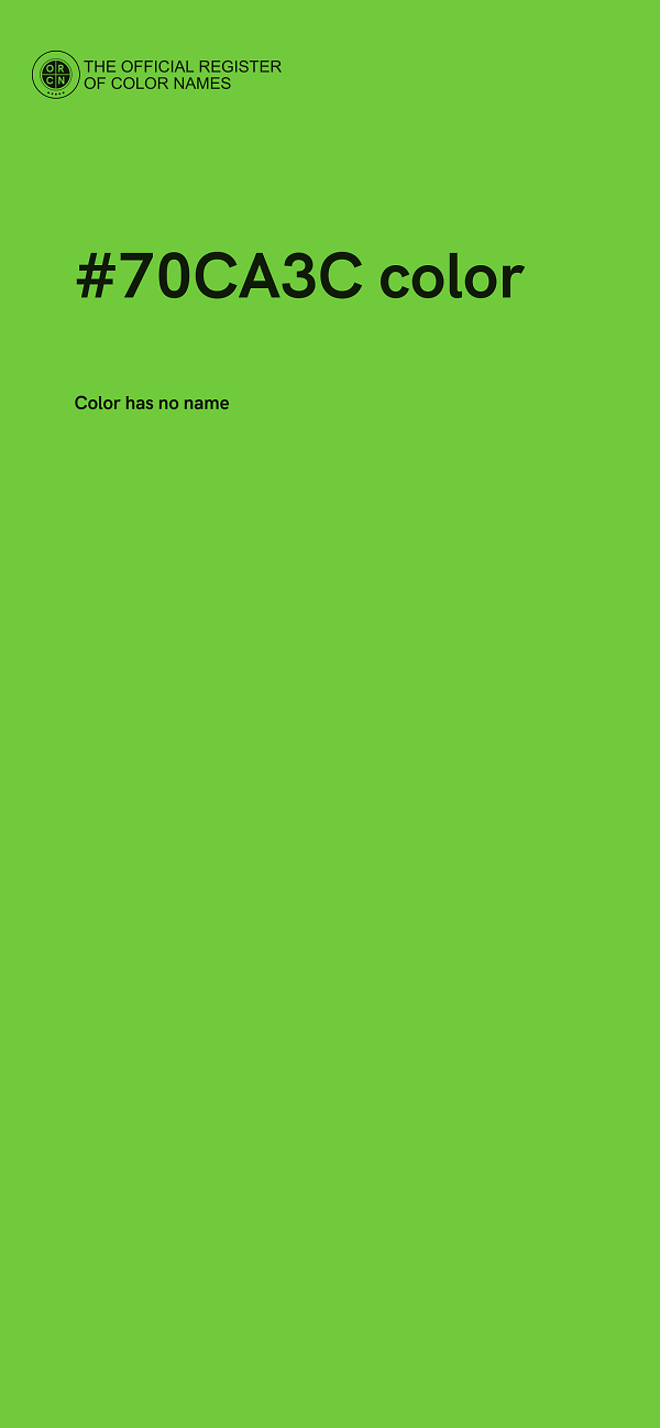#70CA3C color image