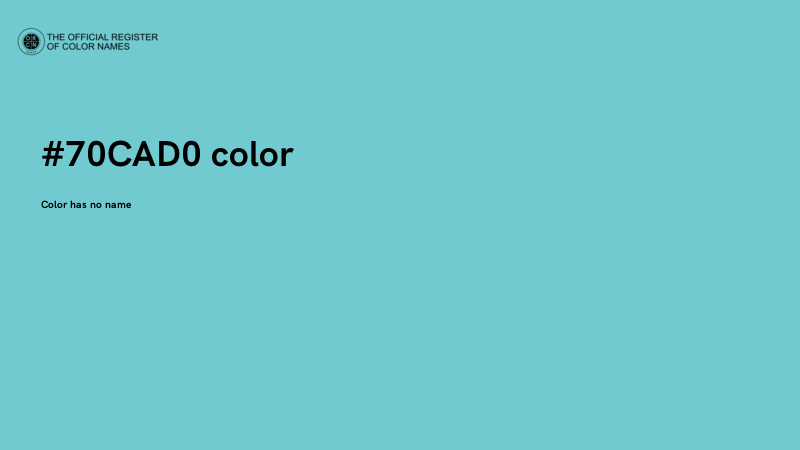 #70CAD0 color image