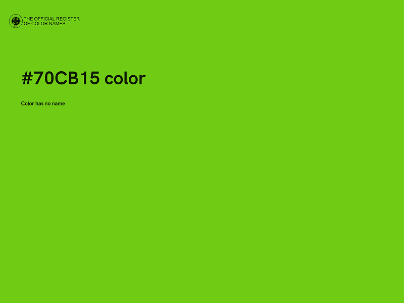 #70CB15 color image