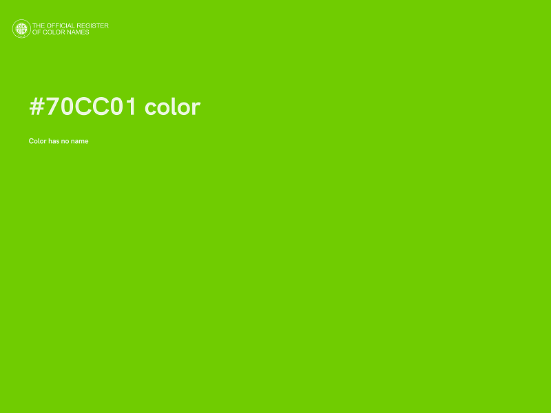 #70CC01 color image