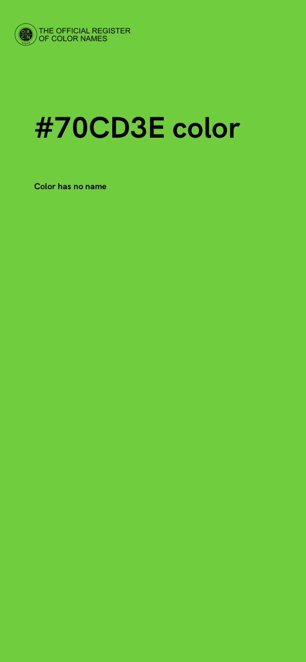#70CD3E color image