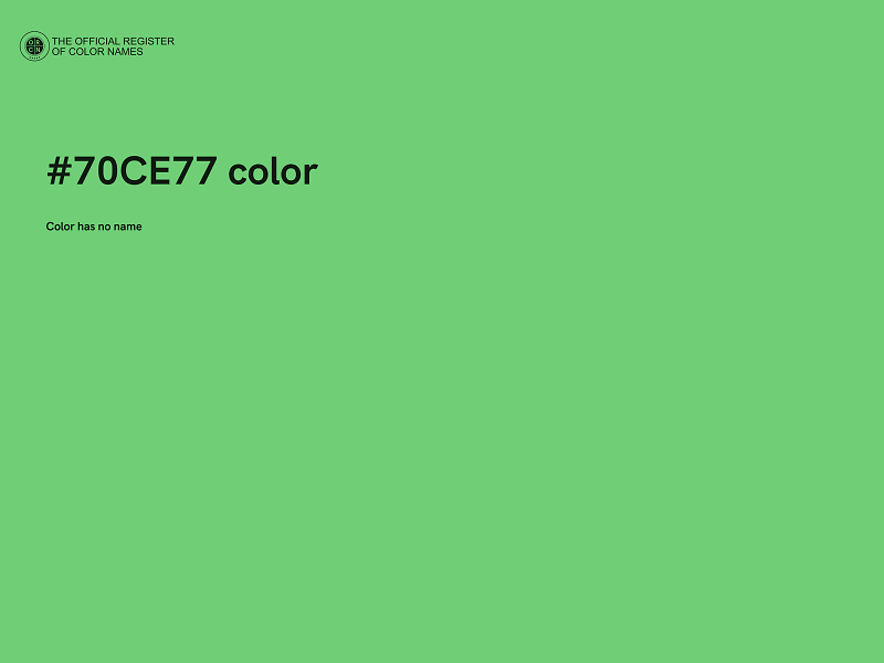 #70CE77 color image